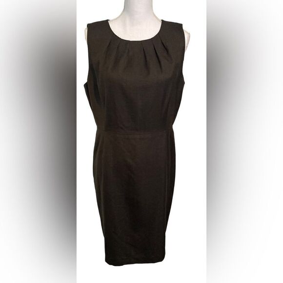 Banana Republic Brown & White Polkadot Dress - Picture 4 of 8